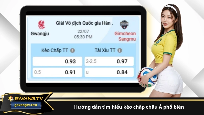 Hướng dẫn tìm hiểu kèo chấp châu Á phổ biến
