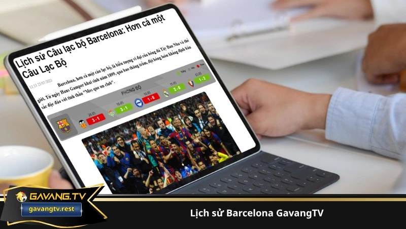 lịch sử Barcelona GavangTV