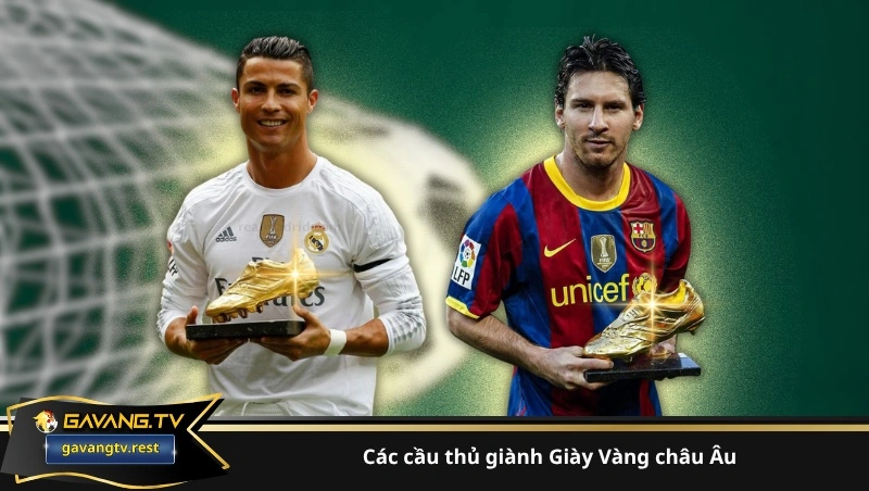Các cầu thủ giành Giày Vàng châu Âu