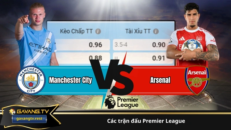 các trận đấu Premier League