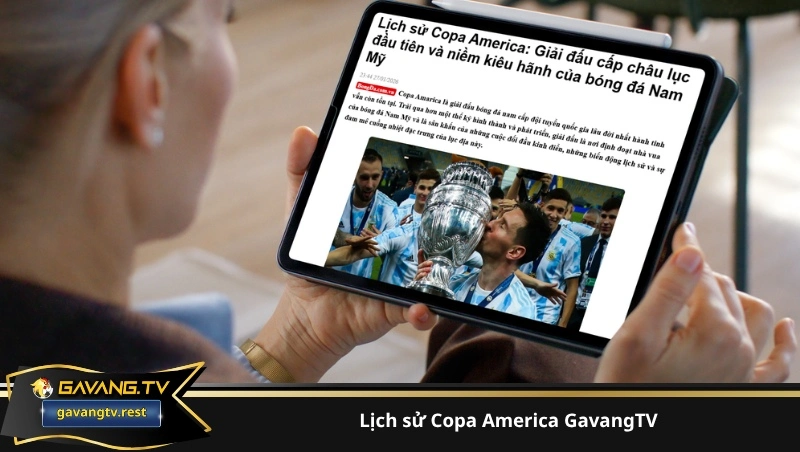 lịch sử Copa America GavangTV