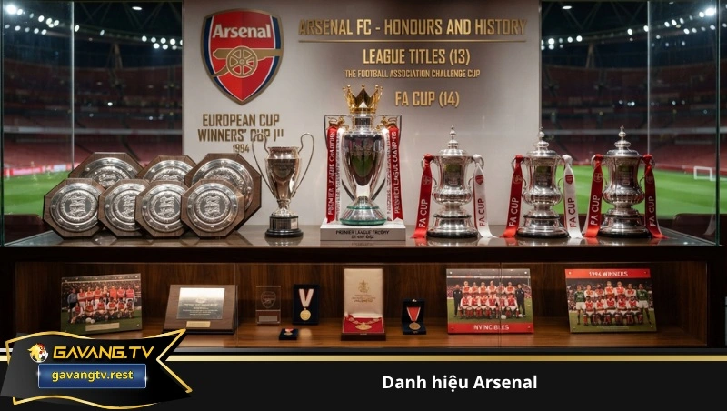 danh hiệu Arsenal