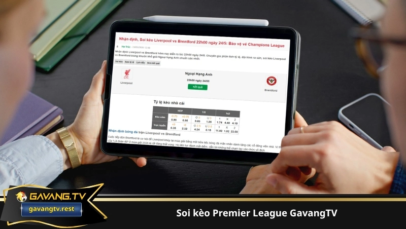 soi kèo Premier League GavangTV