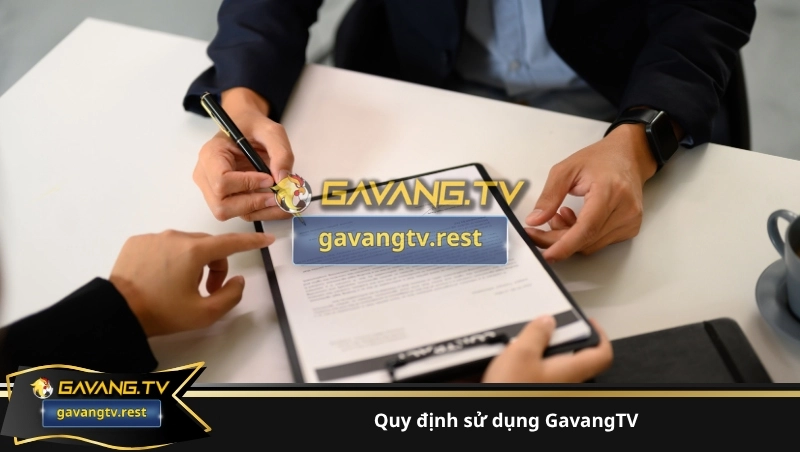 quy định sử dụng GavangTV
