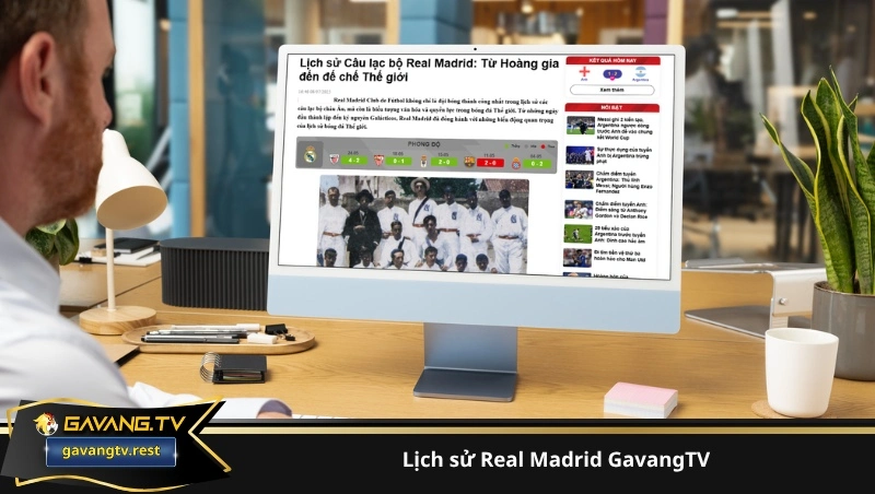 lịch sử Real Madrid GavangTV